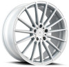 20x8.5 NV NVXV Silver Machined 5x4.5/114.3 35mm