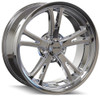 20x10 Ridler 606 Chrome 5x4.5/114.3 0mm