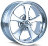 (Clearance - No Returns) 18x9.5 Ridler 645 Chrome 5x4.5/114.3 0mm