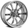18x9.5 Ridler 650 Chrome 5x4.5/114.3 0mm