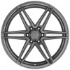 22x9.5 Rohana RFV1 Gloss Graphite (Cross Forged) 6x135 22mm