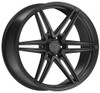 20x9.5 Rohana RFV1 Matte Black (Cross Forged) 6x135 18mm