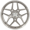 20x11 Rohana RFX11 Brushed Titanium (Cross Forged) (Mid Concave) 5x112 35mm
