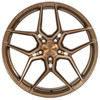 19x11 Rohana RFX11 Brushed Bronze (Cross Forged) (Super Deep Concave) 5x120 33mm