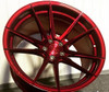 (Special Pricing) 20x11 Rohana RFX2 Gloss Red (Cross Forged) (Mid Concave) 5x112 30mm