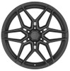 20x9.5 Rohana RFV2 Matte Black (Cross Forged) 6x135 18mm