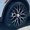 22x9 Lexani Aries Gloss Black Machined  (CUSTOM)