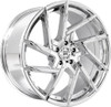 22x9 Lexani Senna Chrome (CUSTOM)