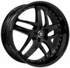 22x10 Lexani Solar Gloss Black 1(CUSTOM)