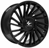 22x9 Lexani Wraith XL Full Gloss Black (CUSTOM) 