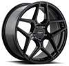 18x8.5 Versus VS23 Gloss Black  5x120 38mm