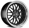 19x9.5 Versus VS243 Black w/ Machined Lip 5x112 35mm