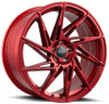 20x8.5 Versus VS777 Lollipop Red 5x4.5/114.3 35mm
