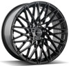 20x8.5 Versus VS001 Gloss Black 5x4.5/114.3 35mm