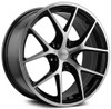 18x8.5 Versus VS263 Gloss Black w/ Machined Face 5x4.5/114.3 35mm