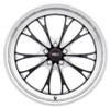 17x5 Weld Performance Belmont Drag S157 Gloss Black Milled Machined (Rotary Formed) 5x4.75/120.7 -10mm