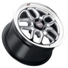 17x11 Weld Performance Laguna Drag S152 Gloss Black Milled Machined (Rotary Formed) 5x4.75/120.7 43mm