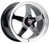 20x9.5 Weld Performance Ventura S104 Gloss Black Milled Machined (Rotary Formed) 5x4.75/120.7 0mm