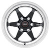 17x7 Weld Performance Ventura 6 Drag S156 Gloss Black Milled Machined (Rotary Formed) 6x5.5/139.7 0mm