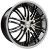 20x10 XIX X23 Gloss Black w/ Machined Face (Chrome Stainless Steel Lip) 5x120 40mm