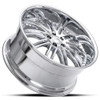 20x10 XIX X23 Full Chrome 5x4.5/114.3 40mm
