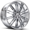 22x10.5 XIX X23 Full Chrome 5x120 22mm