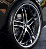 22x9 XIX X15 Gloss Black Machined w/ Chrome Stainless Steel Lip 5x115 15mm