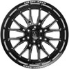 22x9.5 AXE Offroad Atlas Gloss Black Milled  6x135 6x5.5/139.7 20mm