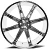 26x14 AXE Offroad Artemis Chrome (* May Require Trimming)  8x6.5/165 -76mm