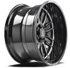 (Clearance - No Returns) 22x12 AXE Offroad Hades Gloss Black Milled (* May Require Trimming)  5x5/127 5x5.5/139.7 -44mm