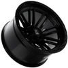 22x12 AXE Offroad Icarus Satin Black (* May Require Trimming)  8x170 -44mm
