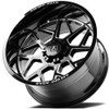 24x12 AXE Offroad Nemesis Gloss Black Double Milled (* May Require Trimming)   8x180 -44mm