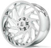 (Clearance - No Returns) 20x10 AXE Offroad Zeus Chrome 6x135 6x5.5/139.7 -19mm