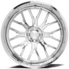 24x14 AXE Offroad AF6 Forged Fully Polished (Full Forged) (* May Require Trimming)  8x6.5/165 -76mm