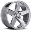 22x9 IROC Replica Wheel Chrome FR11 5x4.75/120.7 15mm