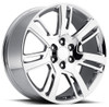 22x9 Cadillac Escalade 2015 Replica Wheel Chrome FR48 6x5.5/139.7 31mm