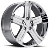24x10 Dodge Ram RT Replica Wheel Chrome FR69 5x5.5/139.7 25mm