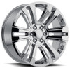 24x10 Cadillac Escalade Truck Replica Wheel Chrome FR72 6x5.5/139.7 30mm  (While Supplies Lasts)