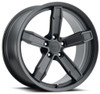 20x11 Camaro IROC-Z Replica Wheel Satin Black Z10 5x120 43mm