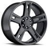 22x9 Chevrolet Silverado Replica Wheel Gloss Black FR34 6x5.5/139.7 24mm