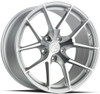 20x9 Aodhan AFF7 Gloss Silver Machined Face 5x112 30mm