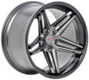 19x9.5 Ferrada CM1 Matte Graphite w/ Gloss Black Lip 5x120 35mm (CUSTOM)