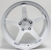 18x9.5 Endless Forged F01 Gloss White (Forged 1-Piece) 5x100 40mm