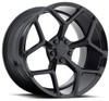 20x10 MRR M228 Camaro Z28 Replica Wheels Gloss Black 5x120 35mm