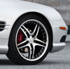 19x9.5 MRR RW2 Cinque Black/Machined (Chrome Stainless Steel Lip) (CUSTOM)