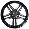 20x9 Ferrada CM1 Matte Graphite w/ Gloss Black Lip 5x120 35mm (CUSTOM)