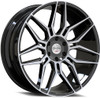 24x10 Giovanna Bogota Gloss Black w/ Machined Face (CUSTOM 2-3 weeks)