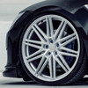 20x10 Vossen CV10 Silver Machined 5x112 30mm