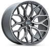 20x10.5 Vossen HF-2 Tinted Matte Gunmetal (Hybrid Forged) 5x112 45mm