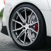 22x10.5 Vossen HF-3 Gloss Graphite Polished (Hybrid Forged) 5x120 38mm